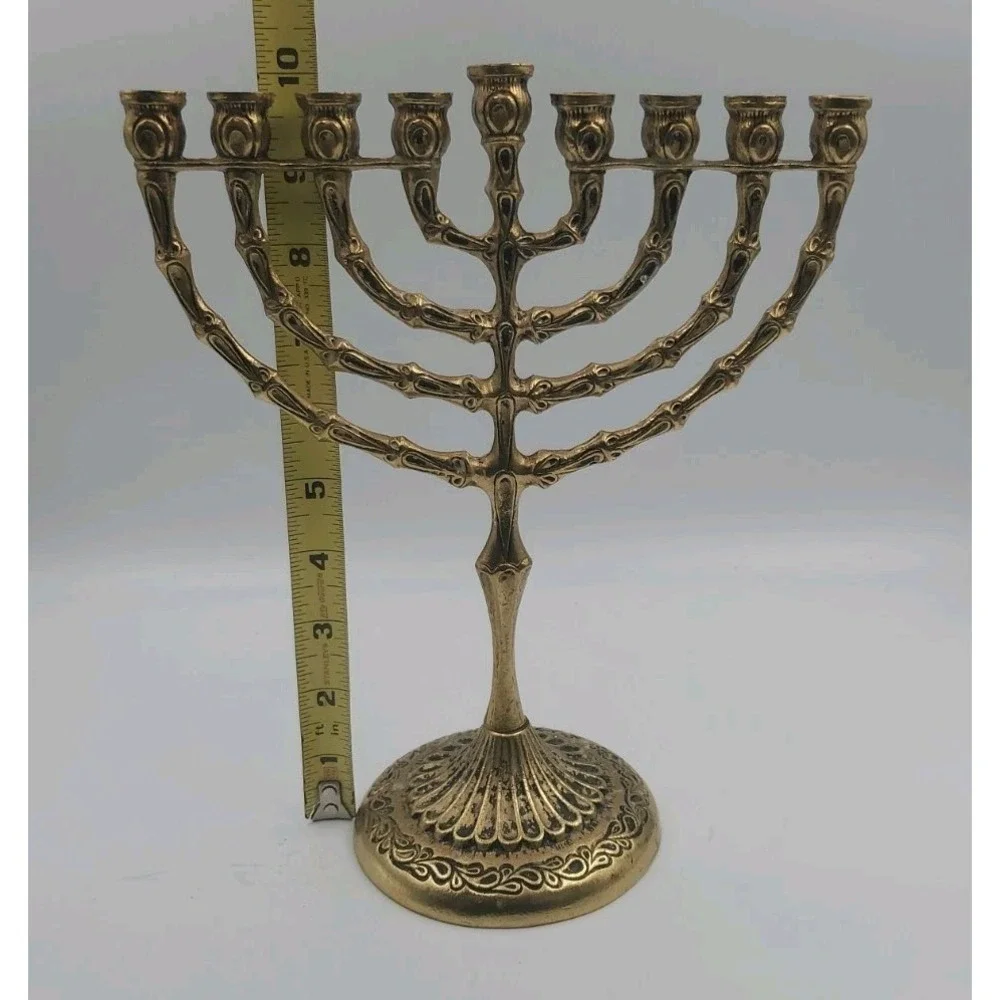 Tamar Holy Land Brass‎ Menorah Jerusalem